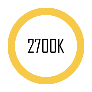 Warmweiß Badge